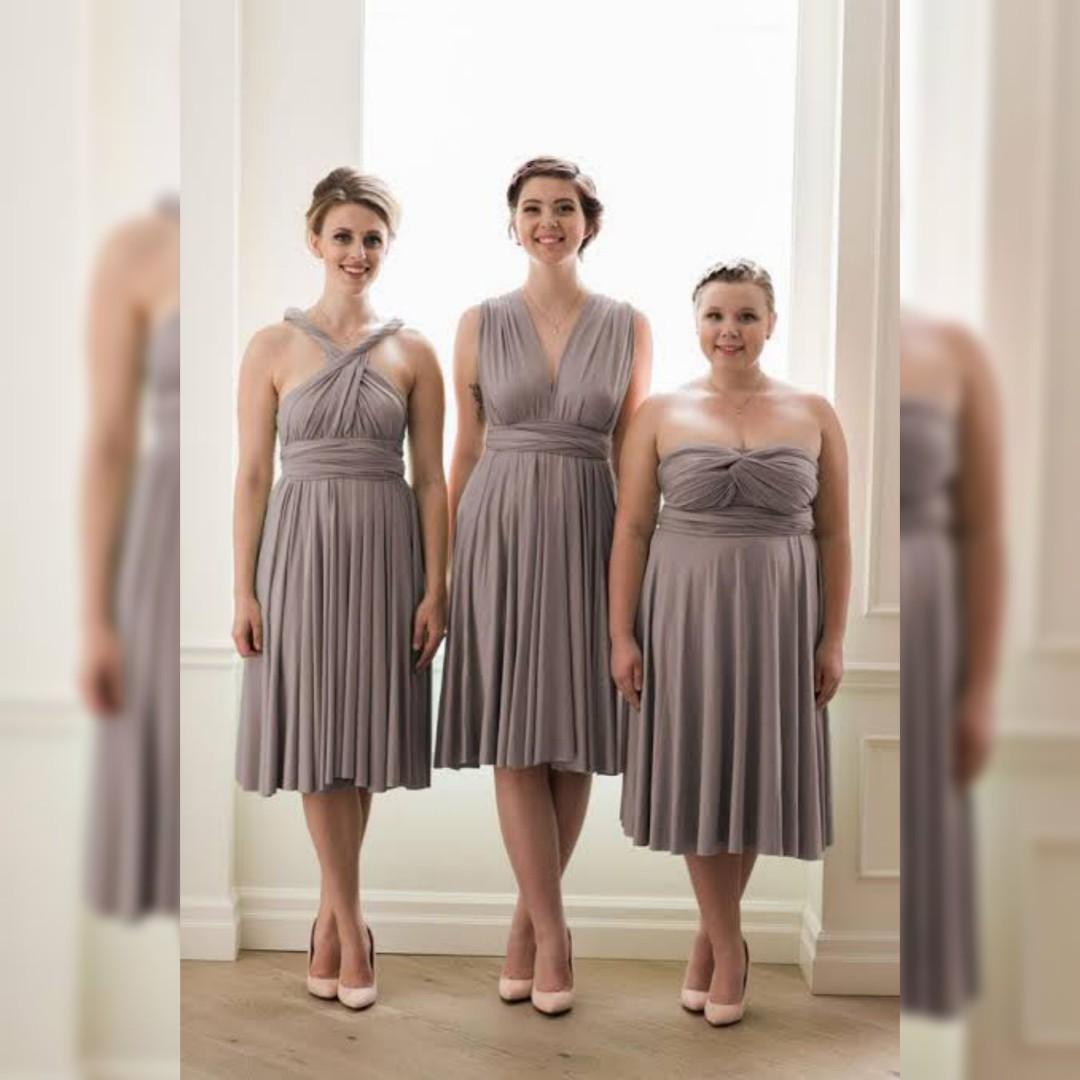 Infinity dress above the shop knee length