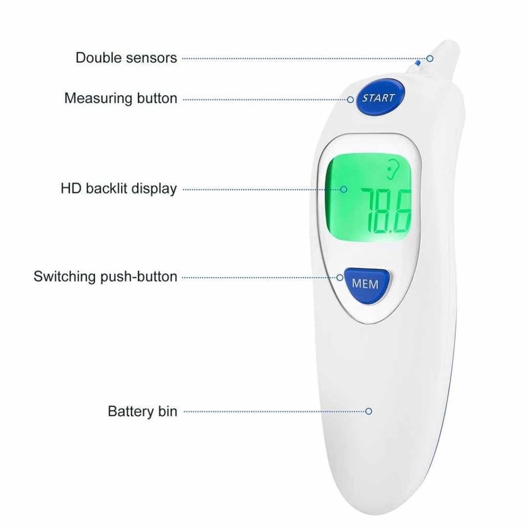 Infrared Thermometer EFT161, Health & Nutrition, Thermometers on