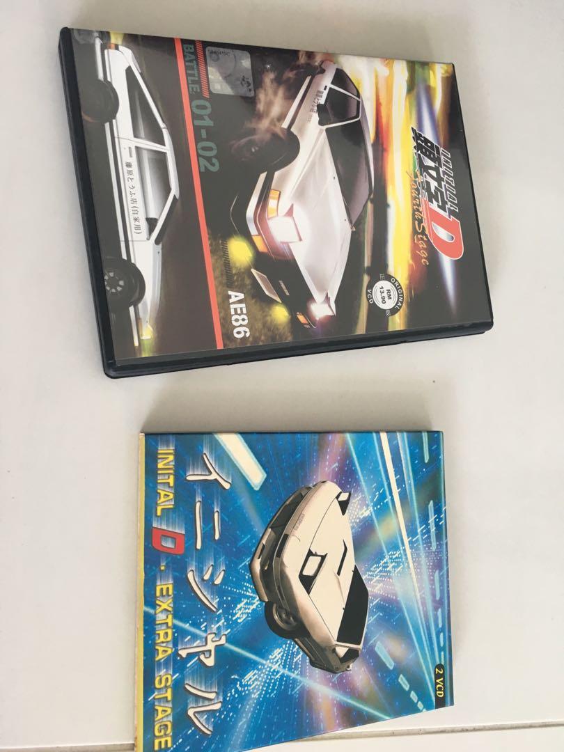Initial D VCDs (Category: CDs & DVDs) located in Singapore. Submitted by typoerror (Listing ID 240807174, Image 4). Description: Original 14VCDs in box, plus fourth stage and extra stage. .