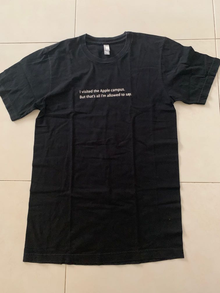 American apparel apple sales shirts