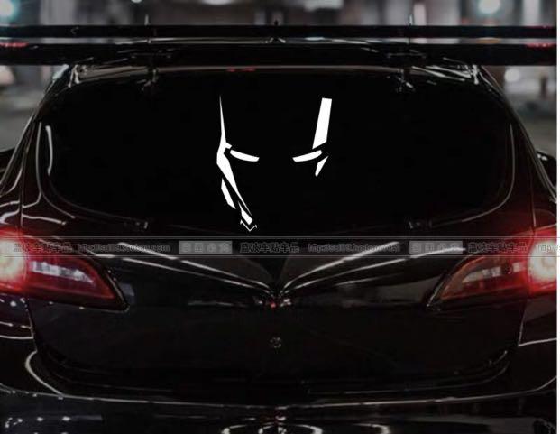Ironman Tony Stark Car Sticker Car Accessories Accessories On Carousell