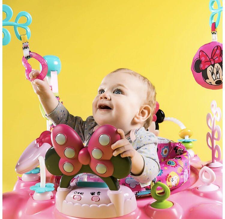 disney jumperoo minnie mouse