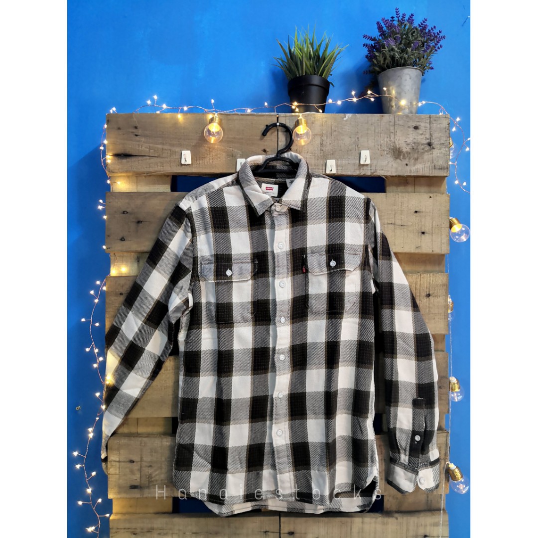 Levis men shirt cotton wool Men s Fashion Tops Sets Tshirts Polo Shirts on Carousell
