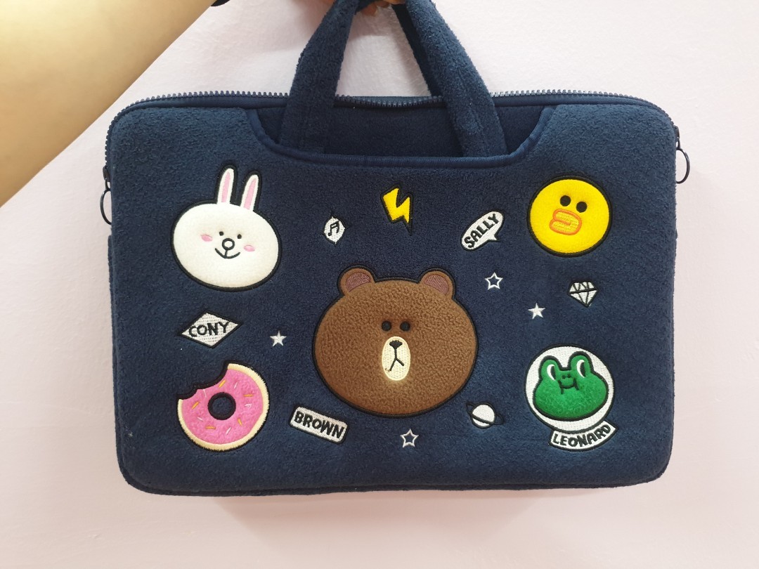 (LINE friends) Laptop bag, Mobile Phones & Gadgets, Mobile & Gadget