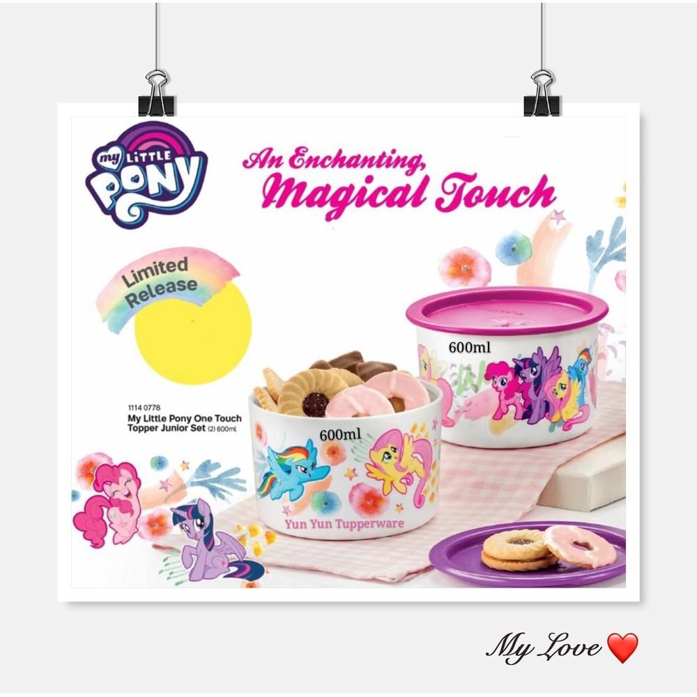 little pony tupperware