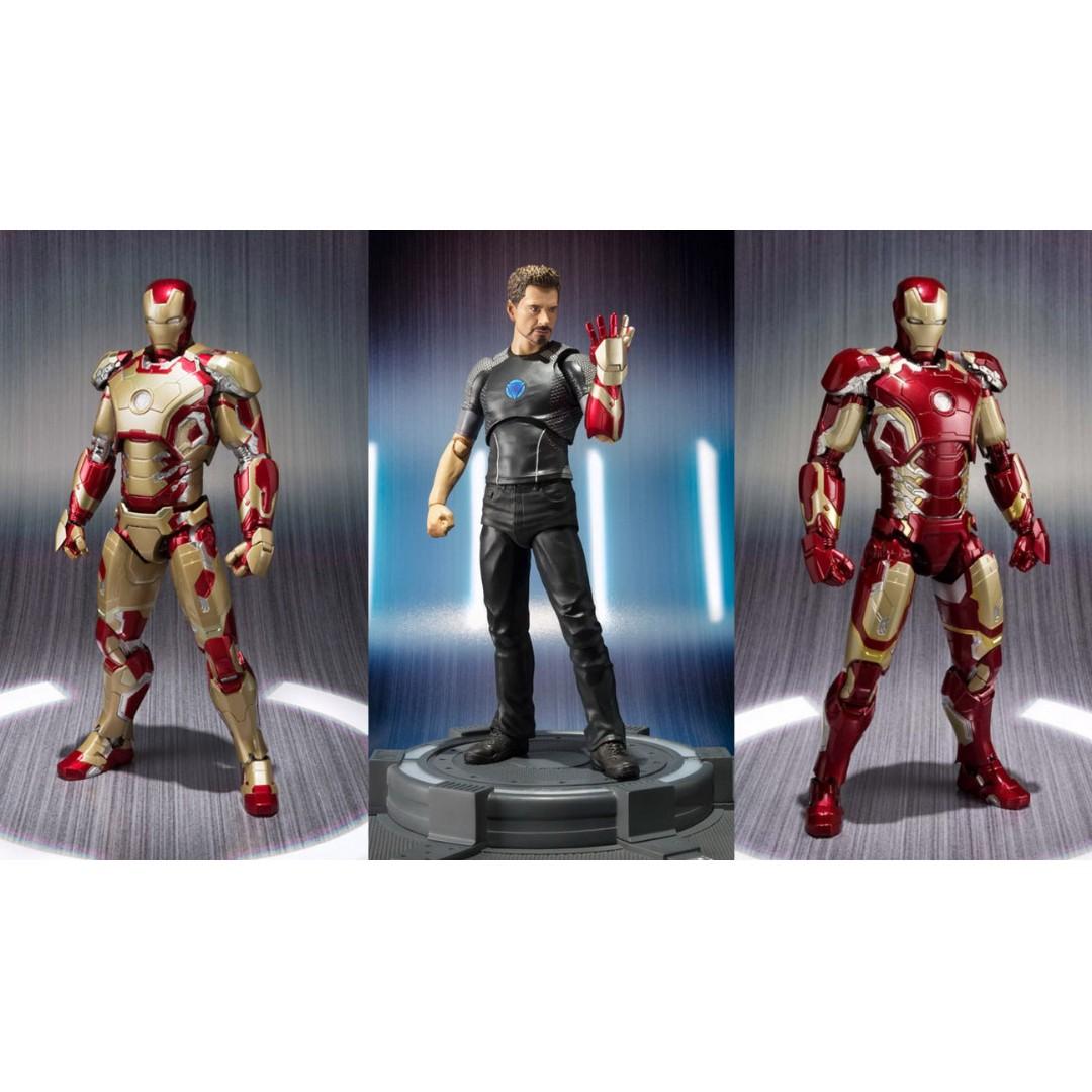 Marvel Avengers Shf Ironman Tony Stark Iron Man Mark 42 43 Armor Figure Toy Toys Games Toys On Carousell