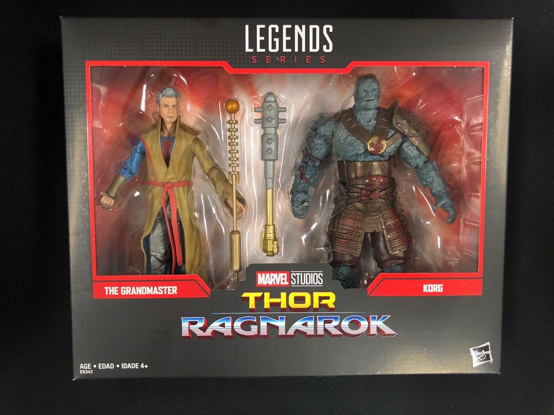 Marvel Legends Thor Ragnarok Grandmaster Korg Toys Games Bricks Figurines On Carousell