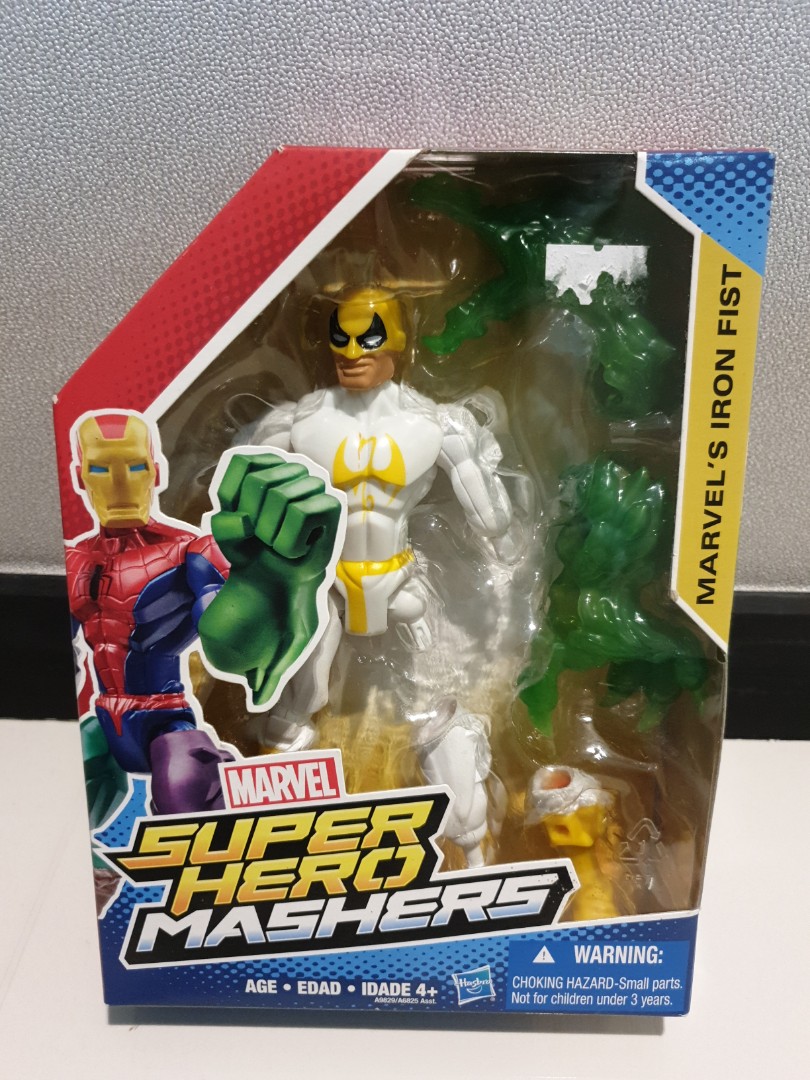 Figurine Marvel Super Hero Mashers - Iron Fist - NEUVE (Boîte abîmée)