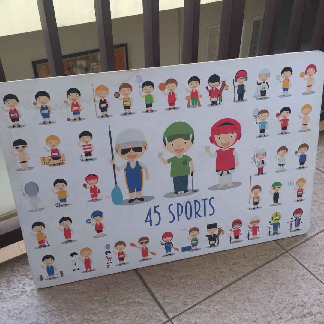 Meja Belajar Lipat Gramedia Buku Alat Tulis Majalah Lainnya Di Carousell