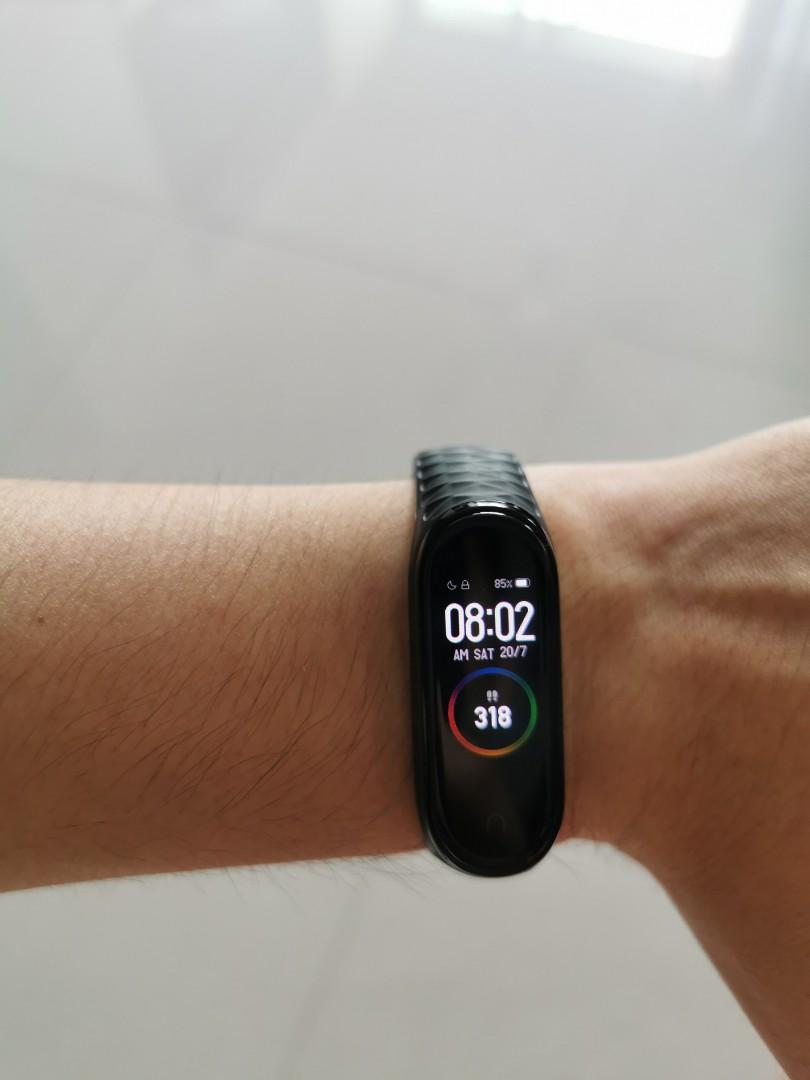 Miband 4 NFC version with AI assistant Xiao Ai Mobile Phones
