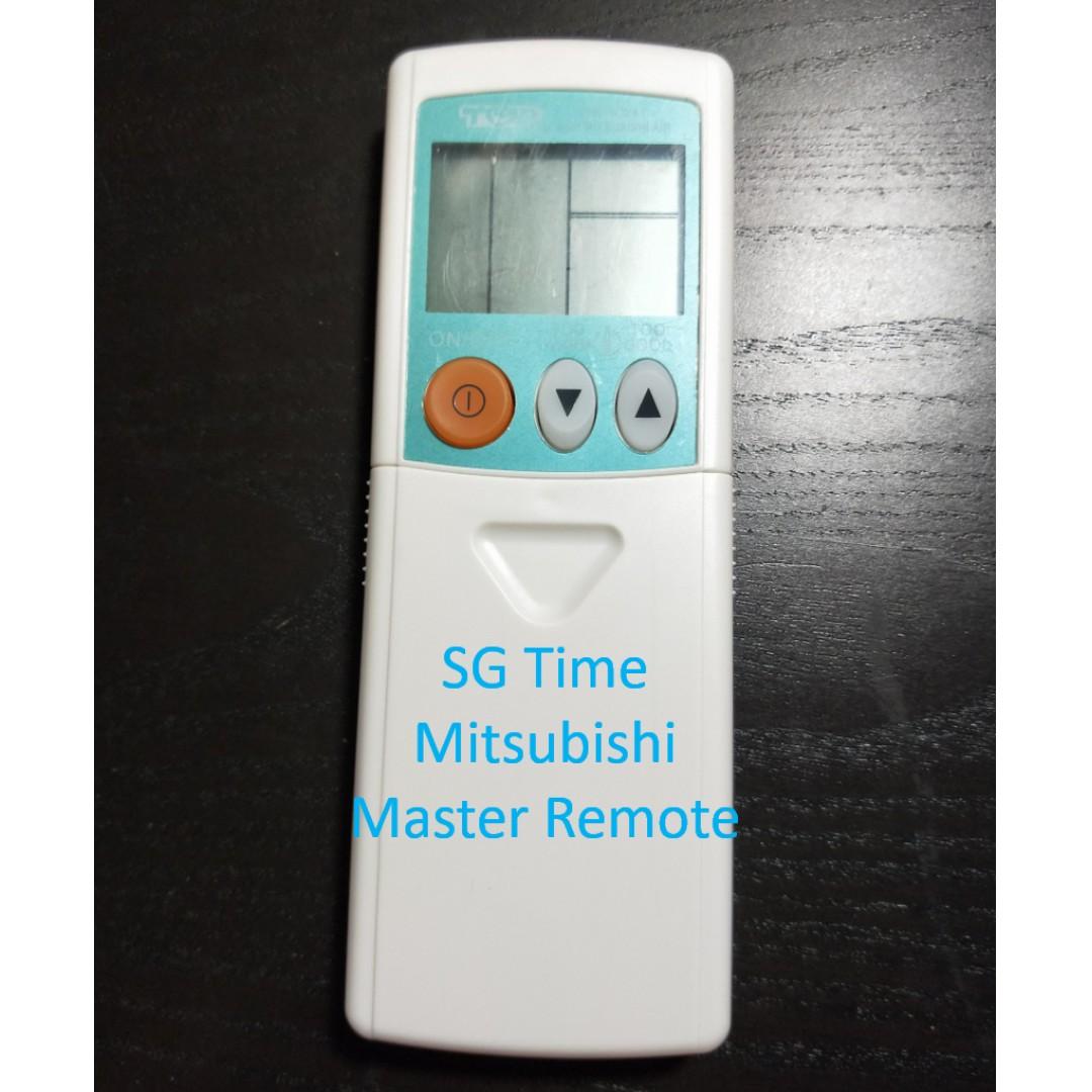 Mitsubishi Aircon Remote Control (Master) Mitsubishi Tiara, TV & Home ...