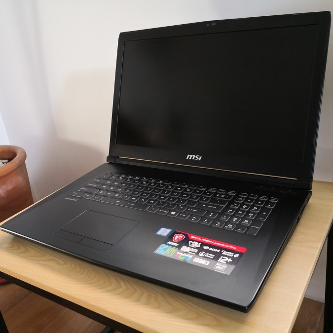 Msi Gp72m 17 Inch Core I7 7700hq 8gb 1tb 128ssd Nvidia Gtx1050ti 4gb Electronics Computers Laptops On Carousell
