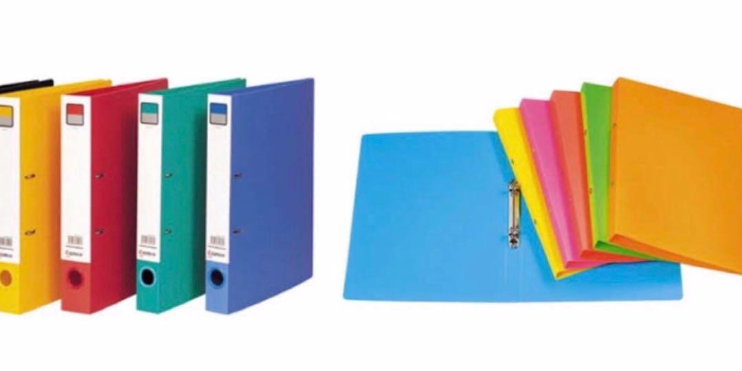 New And Pre Loved Large Folders Ring Binders Office Supply Stationary For Schools Office And Home Buku Alat Tulis Alat Tulis Di Carousell