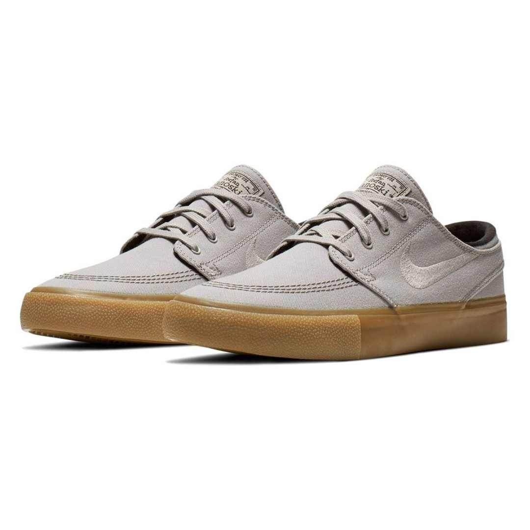 Nike Sb Zoom Stefan Janoski Canvas Rm Mens Grey Shoes Off 78