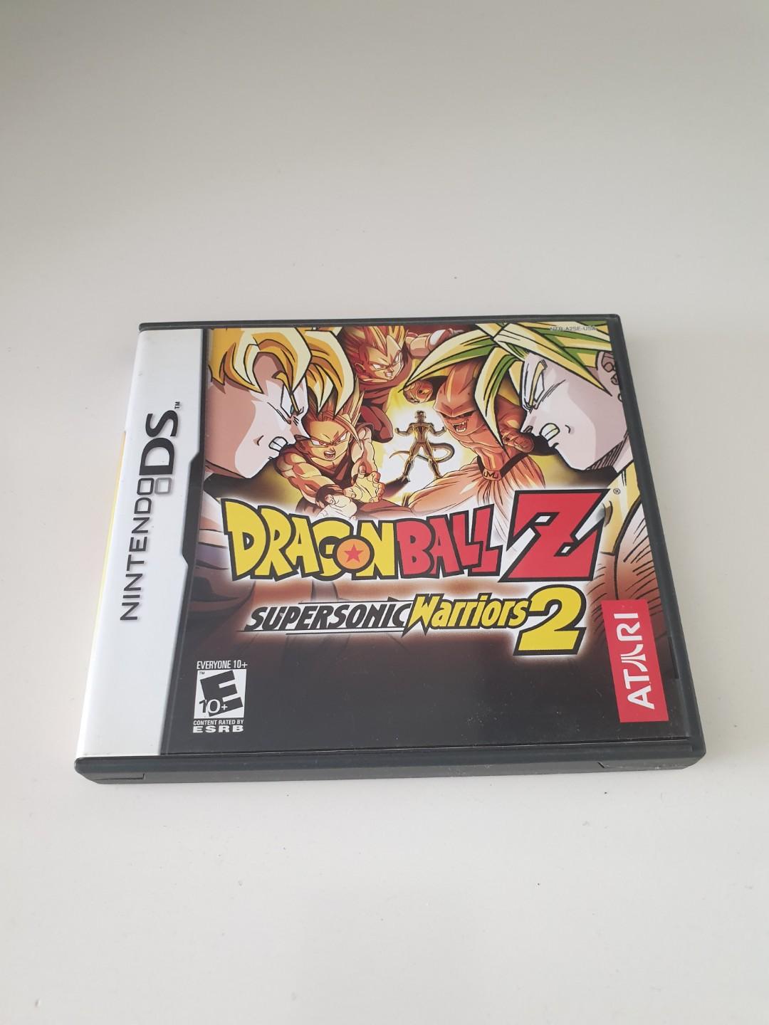 Nintendo Ds Games Dragonball Z Supersonic Warriors 2 Toys Games