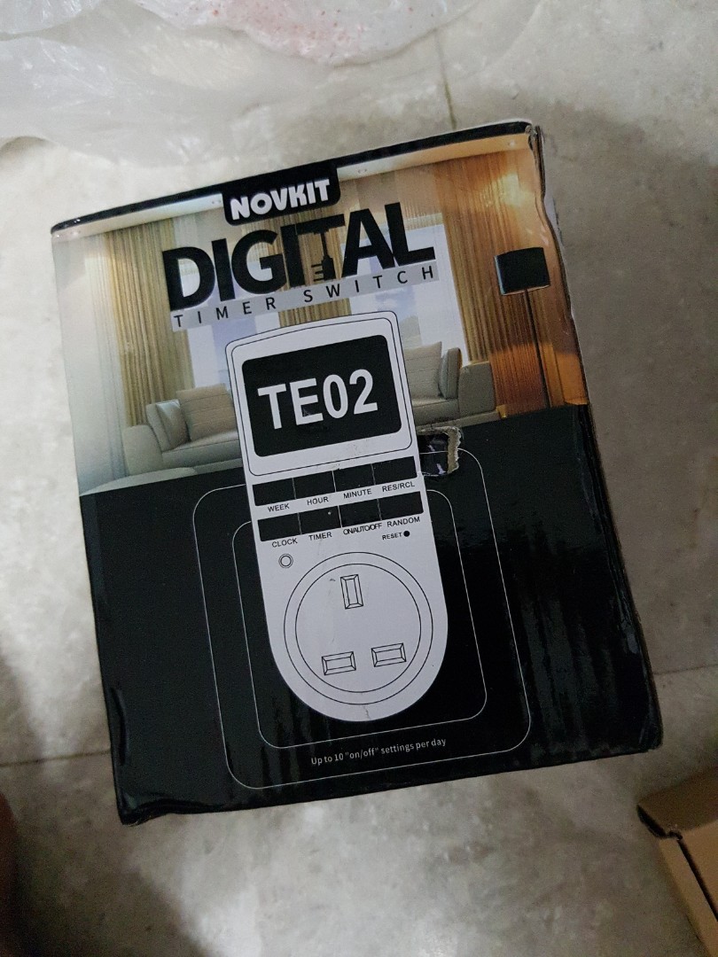 novkit digital timer switch, Video Gaming, Video Game Consoles, Nintendo on Carousell