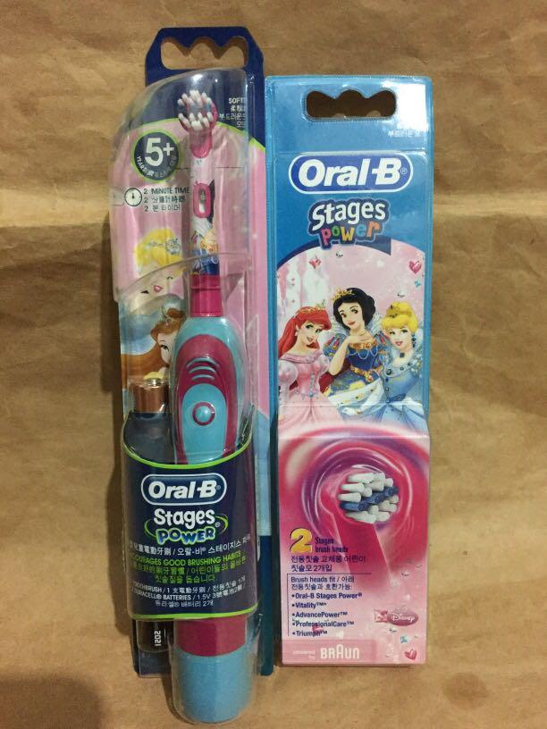 oral b disney princess toothbrush heads