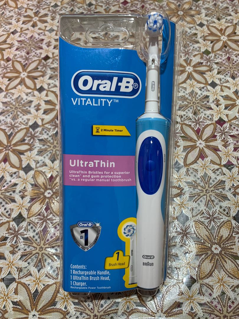 oral b ultrathin electric toothbrush