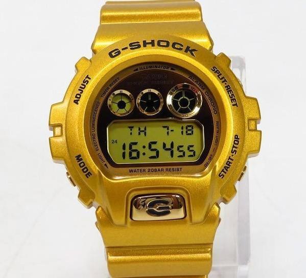 ORIGINAL Japan Set G Shock DW6900GD 9 Gold Color Rare Item