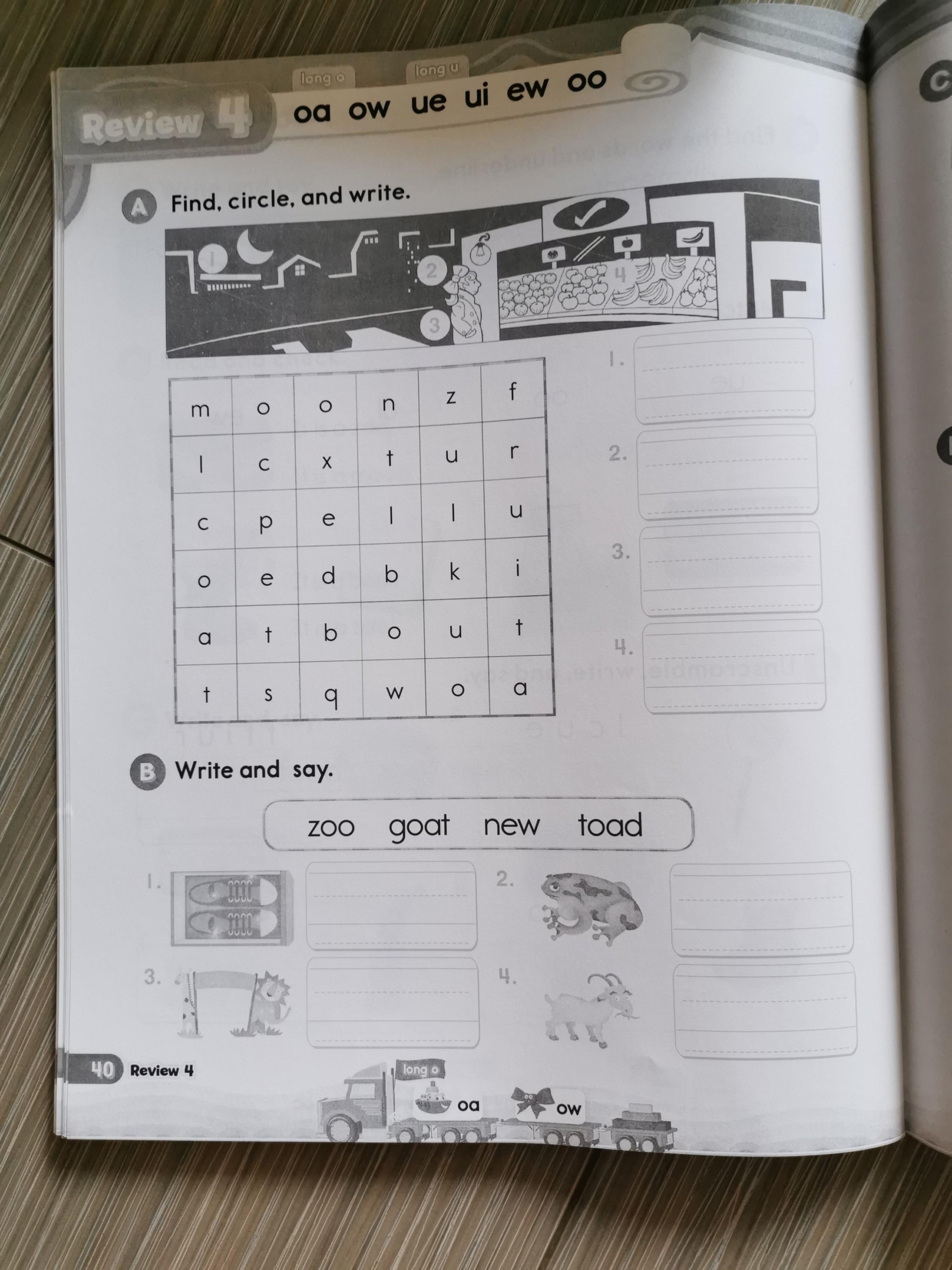 Oxford Phonics World Workbook 3 - Long Vowels, Hobbies & Toys, Books ...