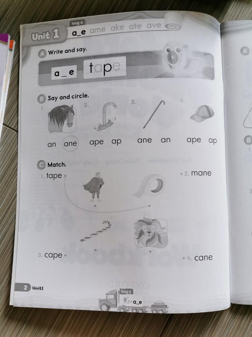 Oxford Phonics World Workbook 3 - Long Vowels, Hobbies & Toys, Books ...