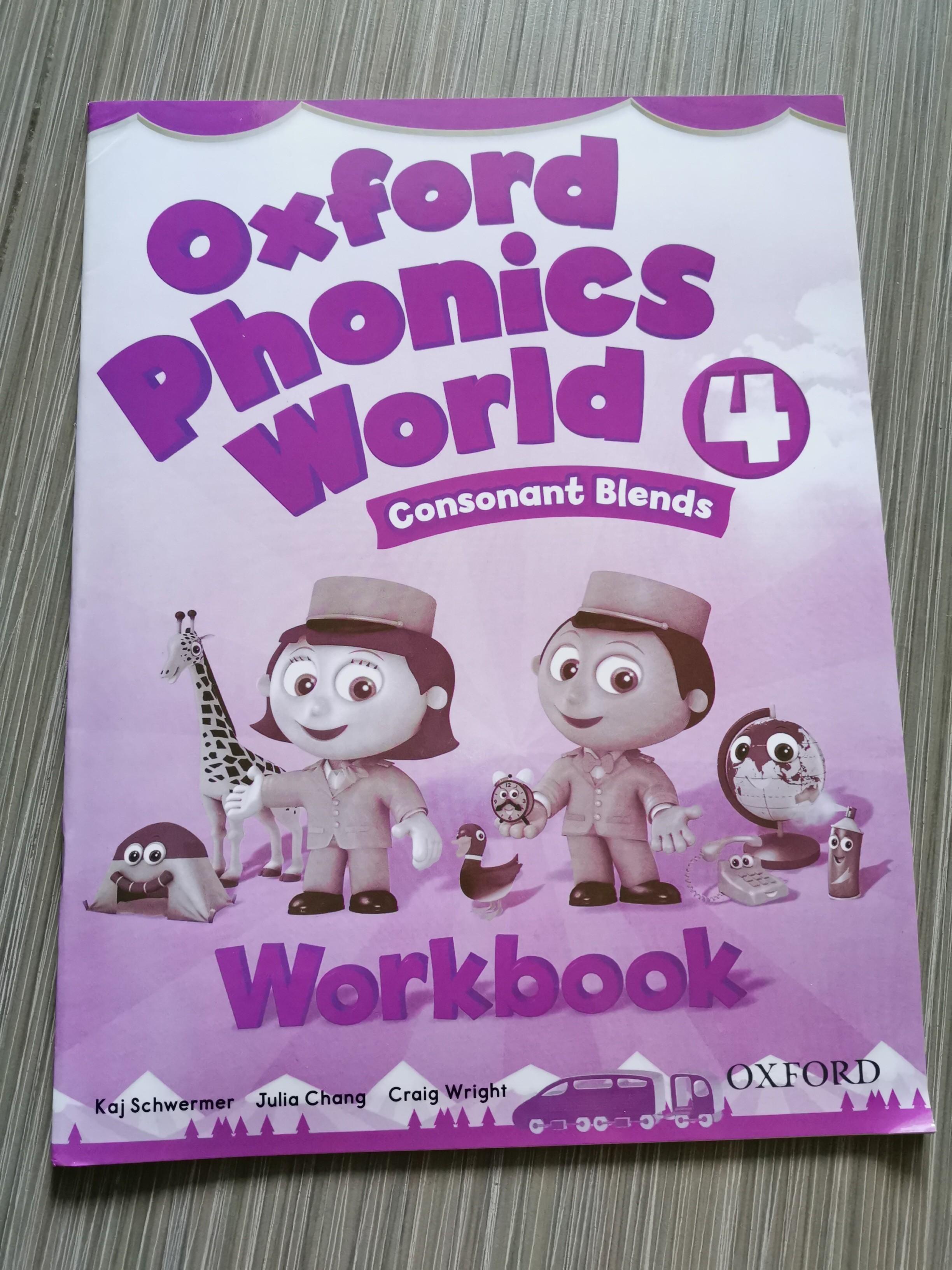 Oxford Phonics World Workbook 4 Consonant Blends Books