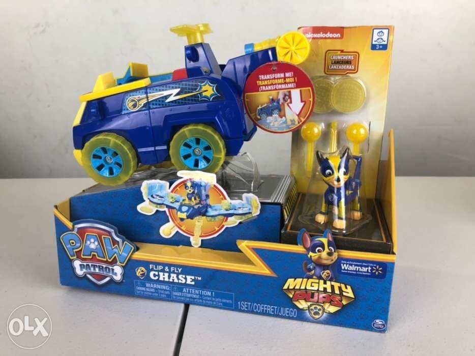 Chase Vehicle Y Figura-Flip Fly-Mighty Pups-N Paw Patrol 