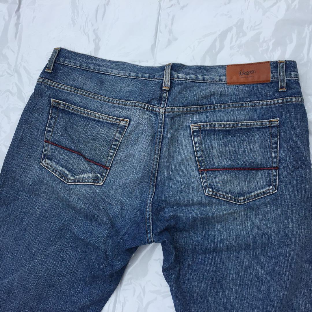 gucci blue jeans