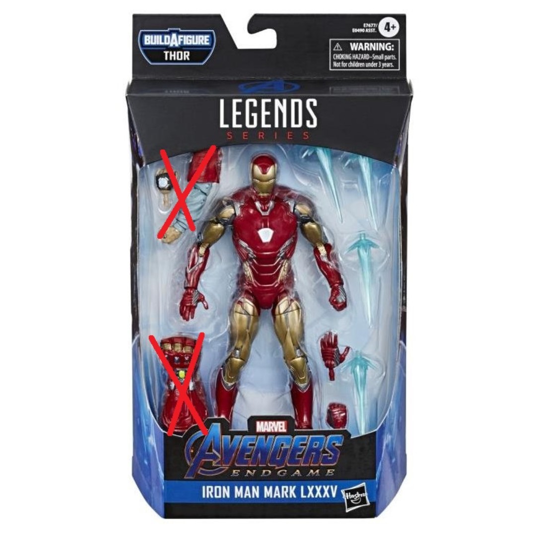 iron man gauntlet marvel legends