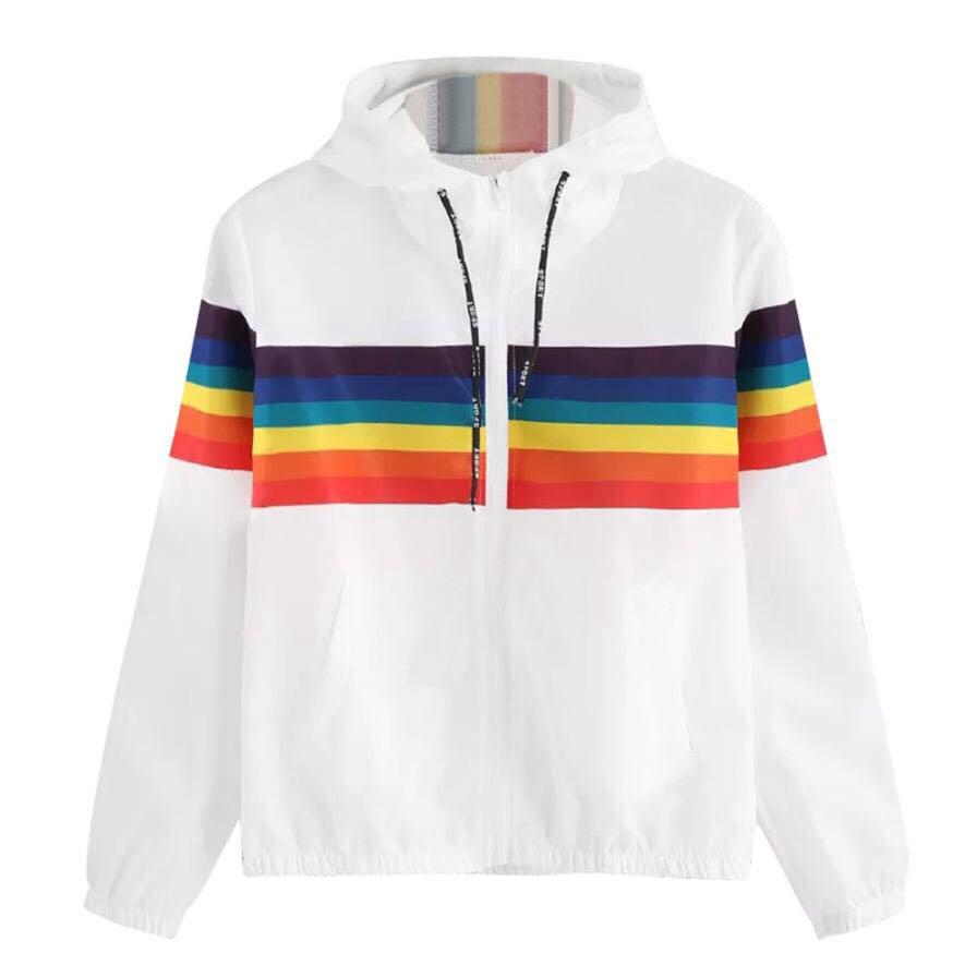 h&m pride windbreaker