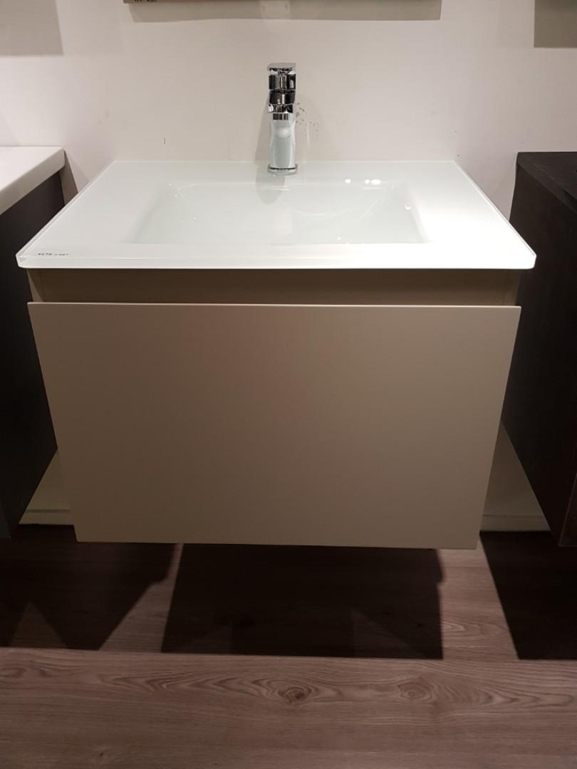Pvc Basin Bathroom Cabinet Furniture Others On Carousell