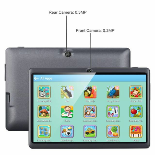 Q88 7inch Wifi Kids Tablet
(1gb ram 8gb memory)