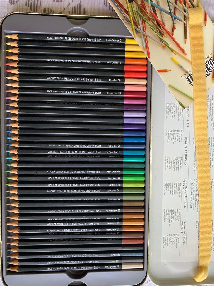 REXEL DERWENT ウォーターカラー色鉛筆 - アート用品