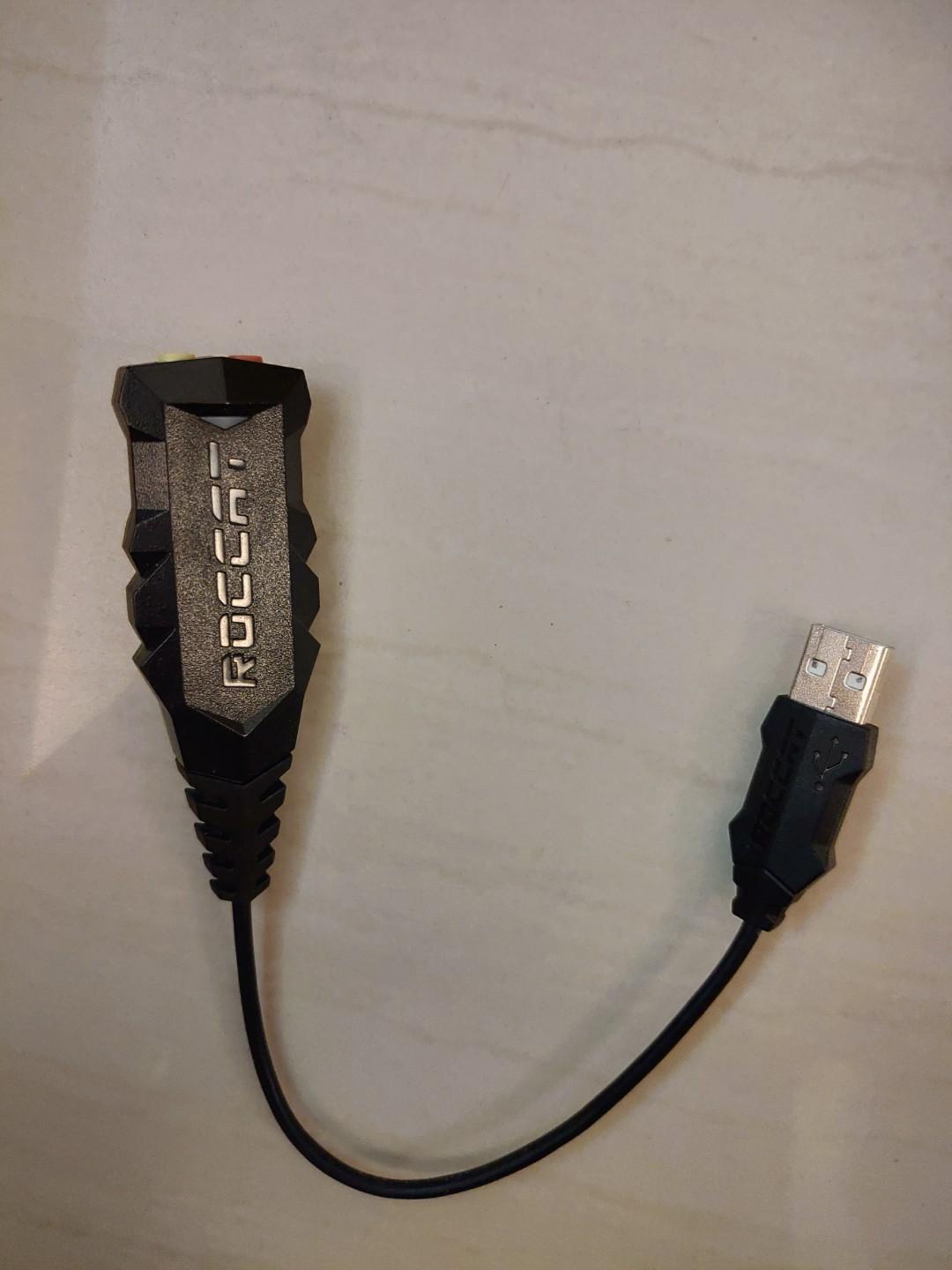 Roccat Juke Usb 音效卡 電腦3c 其他電子產品在旋轉拍賣