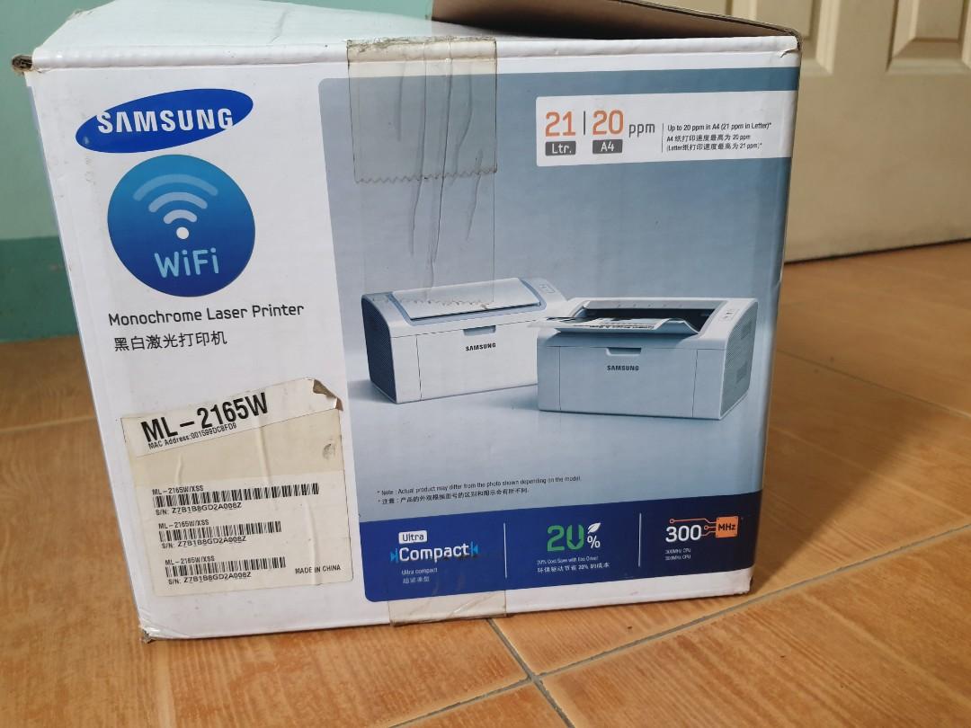 Samsung ML2165 20PPM Mono Laser Printer, Computers & Tech, Printers