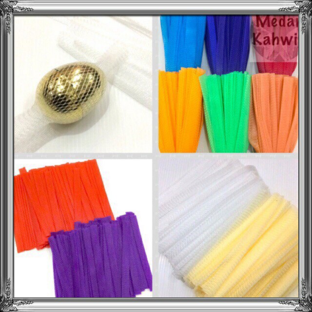 Sarung Bunga Telur Egg Net Wrap Malay Wedding Hobbies Toys Stationery Craft Occasions Party Supplies On Carousell