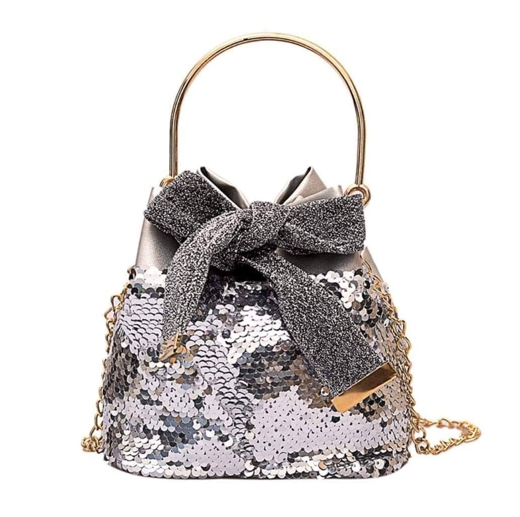 Sequined colour changing backpack / sling bag, Women's Fashion, Bags &  Wallets, Backpacks on Carousell