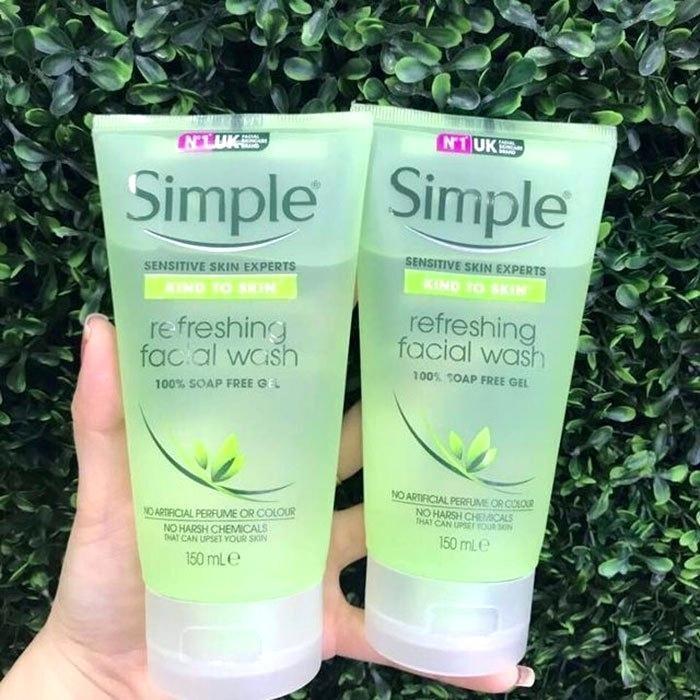 jual simple refreshing facial wash