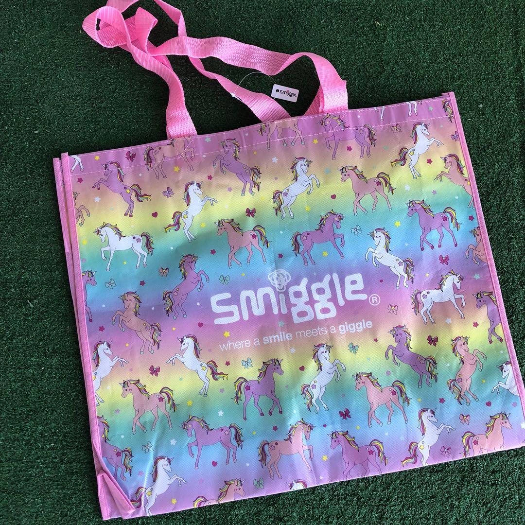 Smiggle Reusable Bag, Women's Fashion 