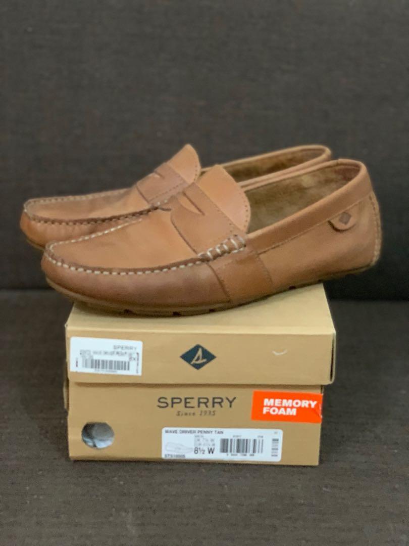 sperry wave driver venetian tan