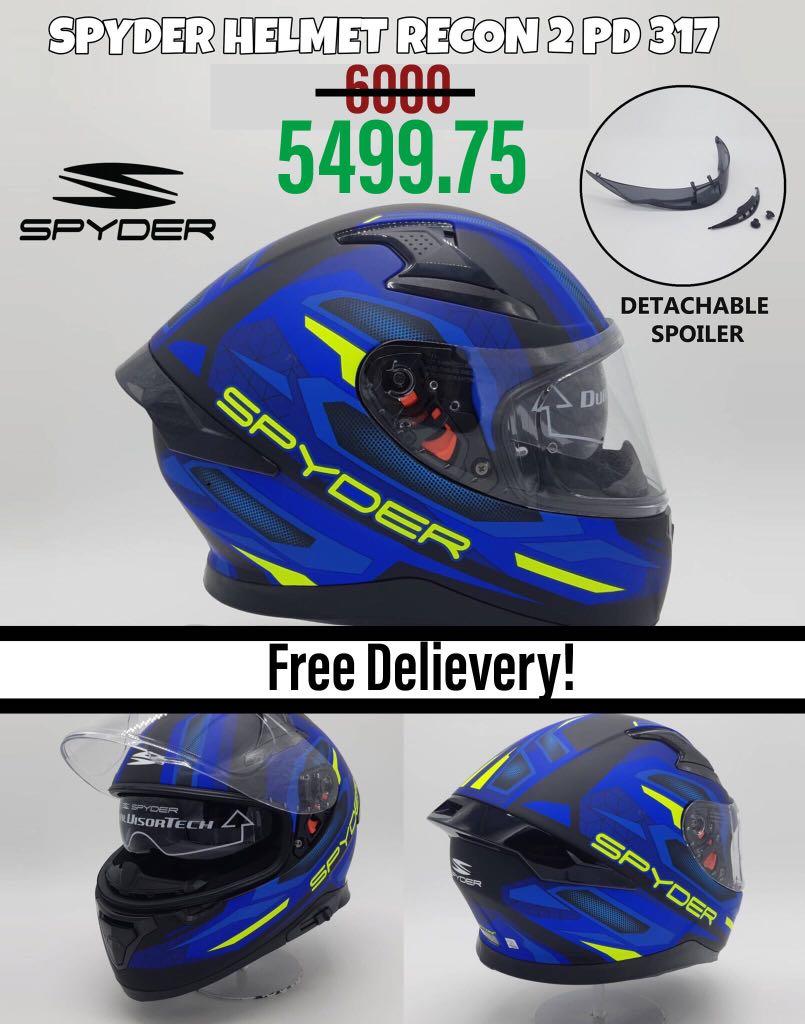 Spyder helmet outlet matte blue