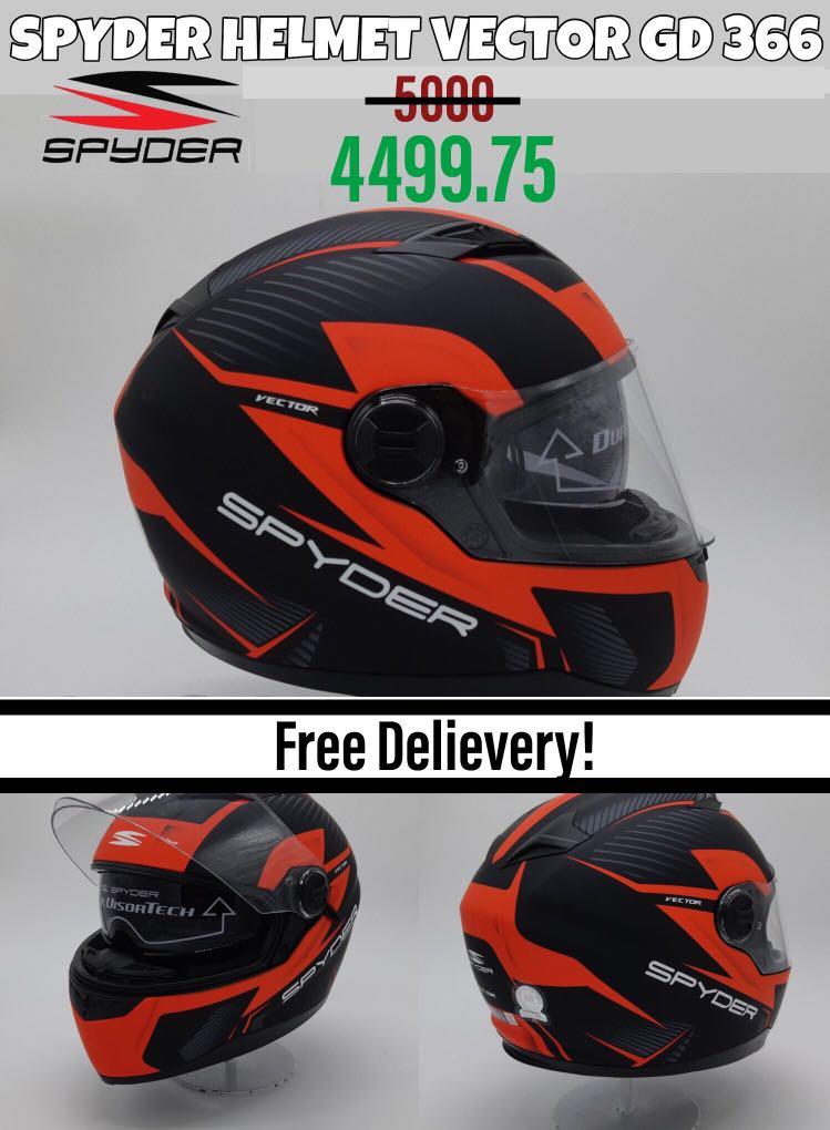 Spyder motorcycle helmet discount