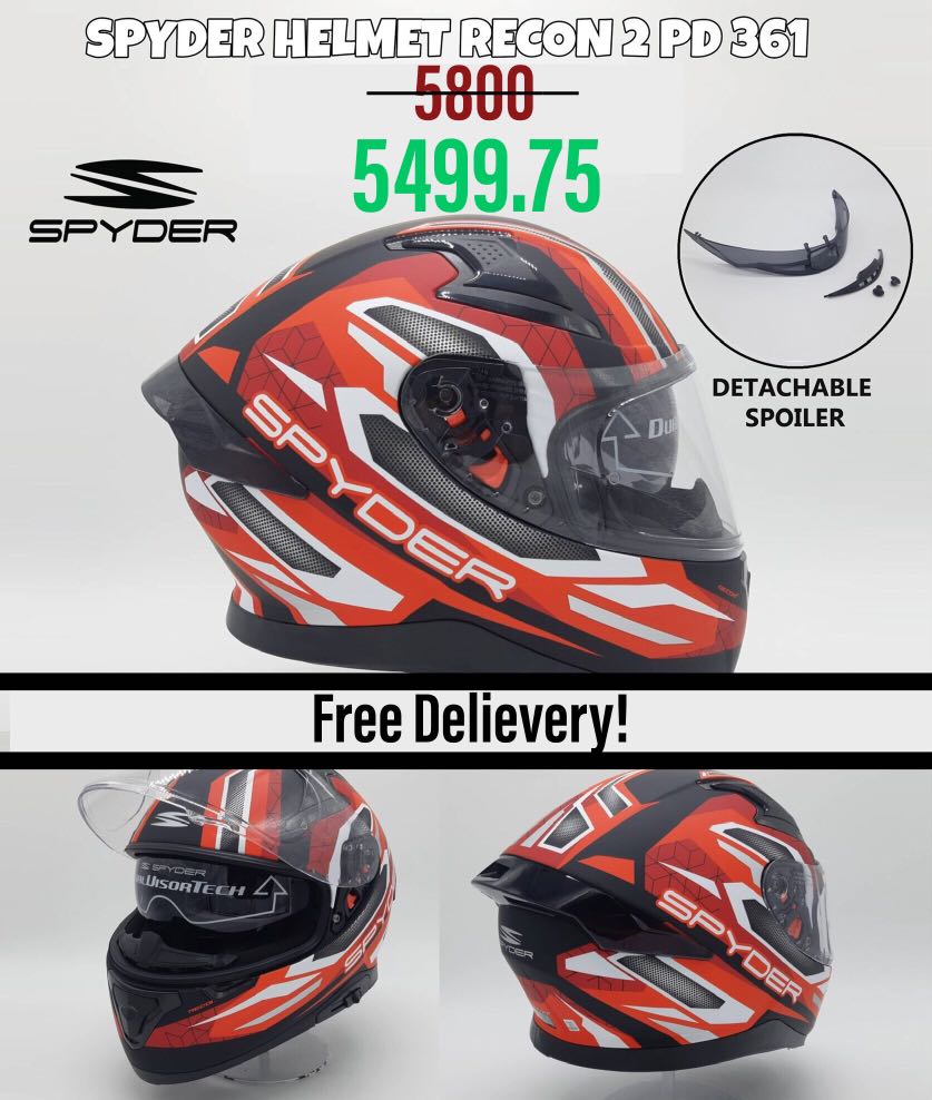 Spyder motorcycle helmet sales