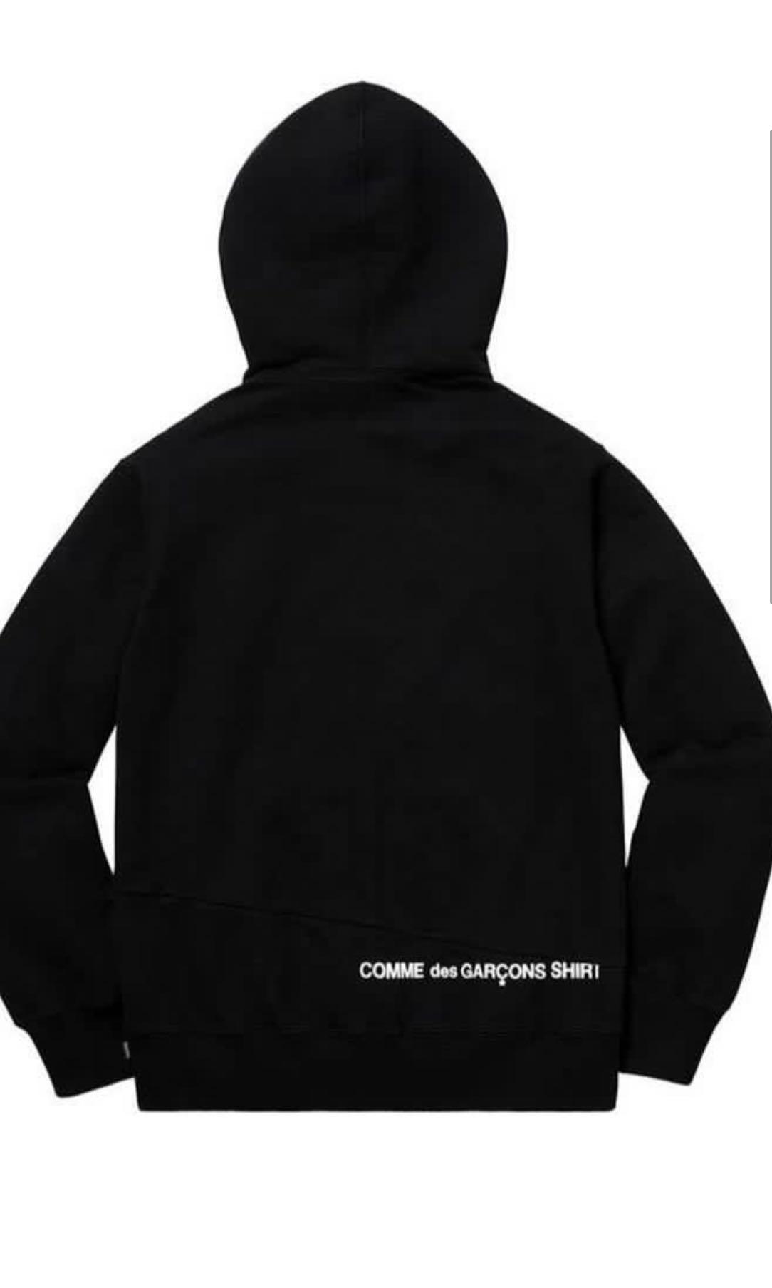 Supreme CDG hoodie Men s Fashion Tops Sets Hoodies on Carousell