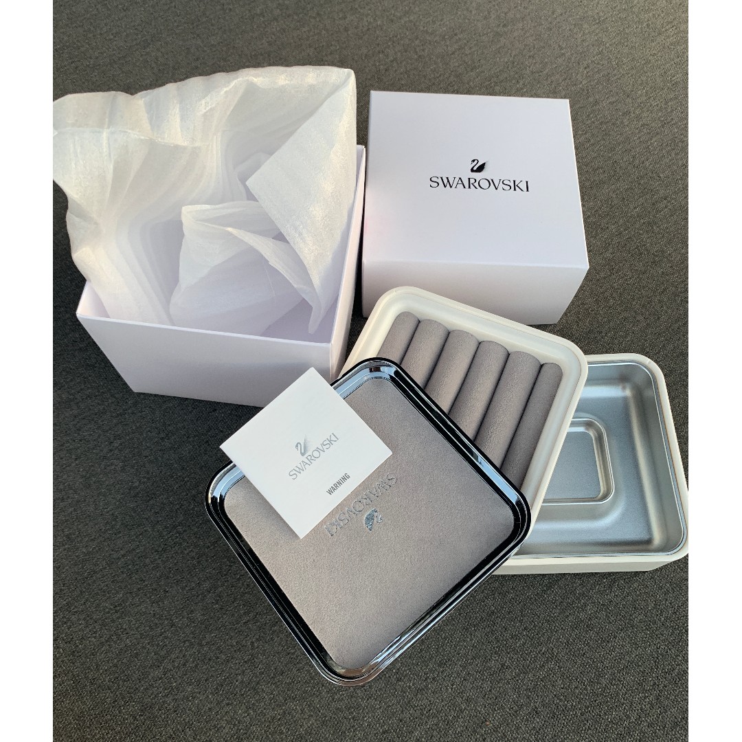 Swarovski white hotsell collection jewellery box