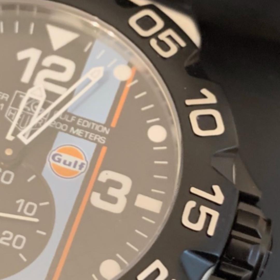 Tag Heuer Formula 1 Gulf Edition Full Set Boxes Papers Wah1013 Men S Fashion Watches On Carousell