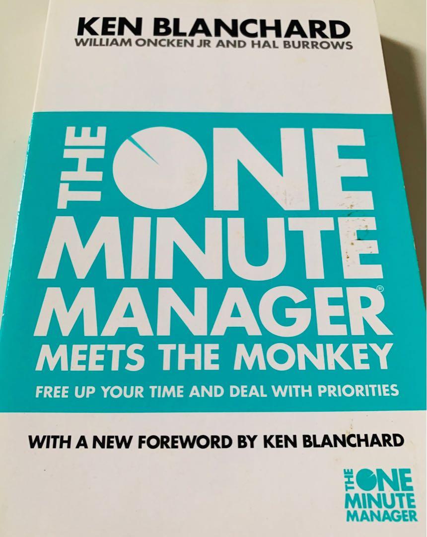 The One Minute Manager Meets The Monkey Books Stationery Non