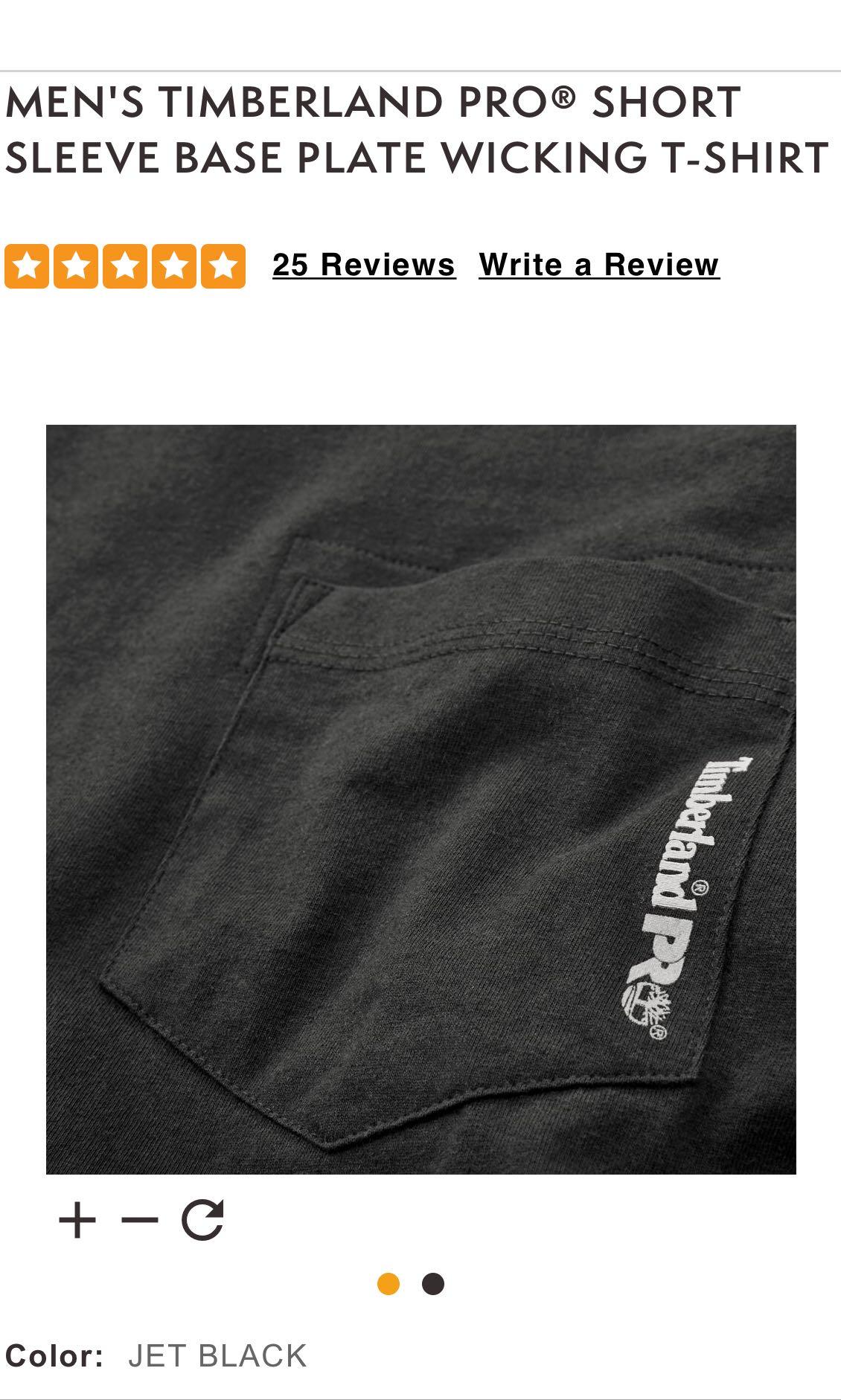 timberland pro t shirt