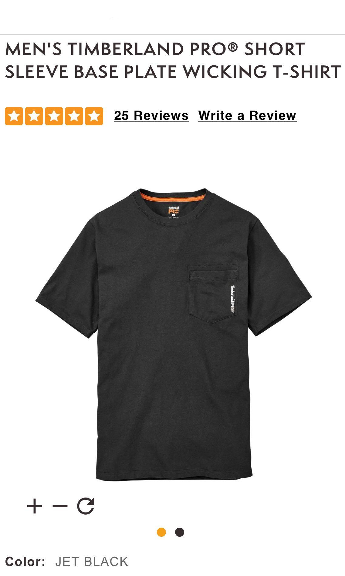 timberland pro series t shirt