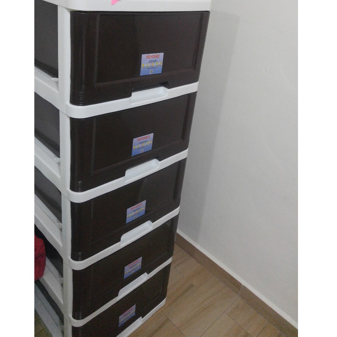 Toyogo 5 drawer storage unit large size, Furniture & Home Living